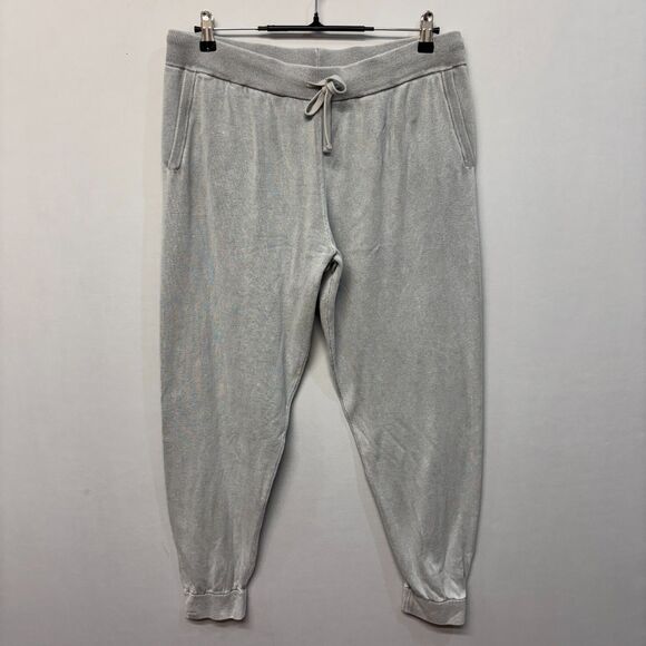 Barefoot Dreams Women Jogger Sweatpants Pants Size XL X-Large Gray C020 -26 - Picture 1 of 16